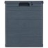 Caja de almacenamiento de jardín 90 L gris