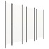 Biombo divisor de 6 paneles blanco 300x180