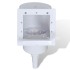 Juego de skimmer para piscina 8 piezas 21x25x30,5