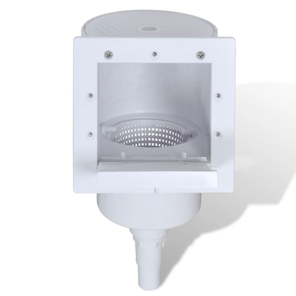 Juego de skimmer para piscina 8 piezas 21x25x30,5