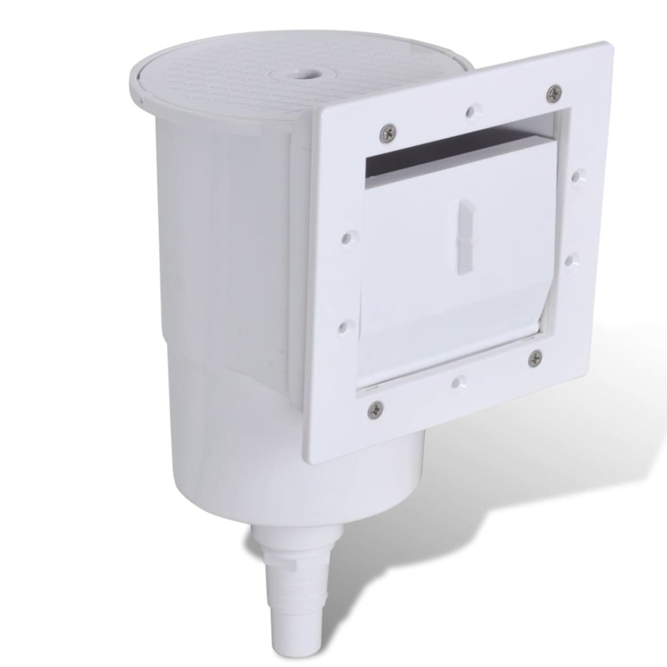 Juego de skimmer para piscina 8 piezas 21x25x30,5