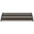 Marquesina de puerta PC negro 120x75