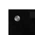 Protección salpicaduras cocina vidrio templado negro 90x40