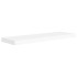 Estantes flotantes de pared 2 uds MDF blanco 80x23,5x3,8
