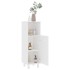 Armario de baño madera contrachapada blanco 30x30x95