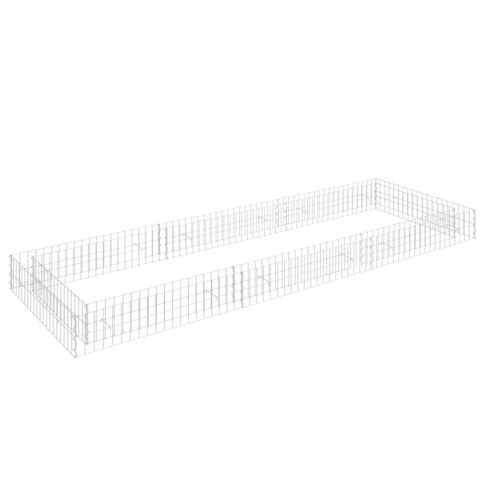 Arriate de gaviones de acero galvanizado 300x100x20