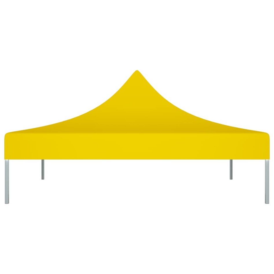 Techo de carpa para celebraciones amarillo 3x3 m 270