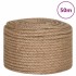 Cuerda de yute 50 m de longitud y 12 mm de