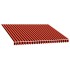 Toldo de lona naranja y marrón 350x250