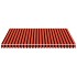 Toldo de lona naranja y marrón 350x250