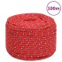Cuerda de barco polipropileno rojo 10 mm 100