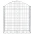 Cesta gaviones forma arco hierro galvanizado 100x30x100/120