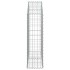 Cesta gaviones forma arco hierro galvanizado 100x30x100/120