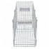 Trampa para animales vivos galvanizada 100