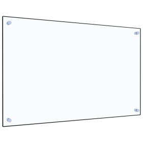 Protector contra salpicaduras cocina vidrio templado 80x50