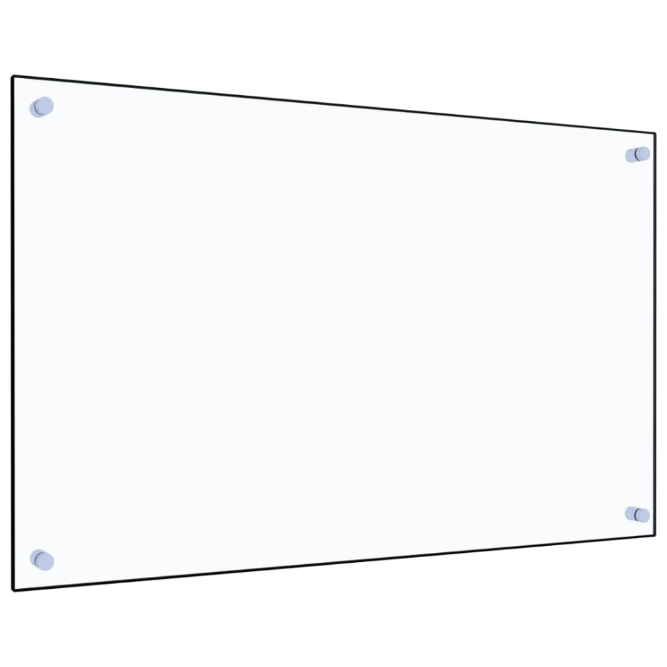 Protector contra salpicaduras cocina vidrio templado 80x50
