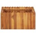 Arriate de madera maciza de acacia 50x50x25