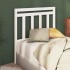 Cabecero de cama madera maciza de pino blanco 96x4x100