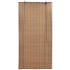 Persianas enrollables de bambú marrón 150x220