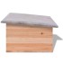 Casa para erizos de madera 45x33x22