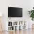 Mueble para TV de madera contrachapada blanco 104x30x52