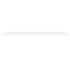 Estante flotante de pared MDF blanco 120x23,5x3,8