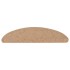 Alfombrilla autoadhesiva de escalera 15 uds beige 56x17x3