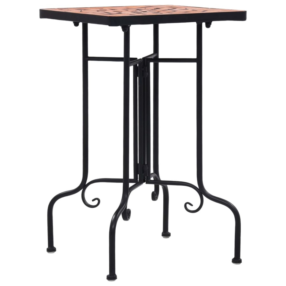 Mesa auxiliar de mosaico cerámica