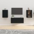 Muebles para TV de pared 2 uds negro 40x34,5x60