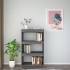 Estantería/divisor de espacios madera pino gris 60x35x103