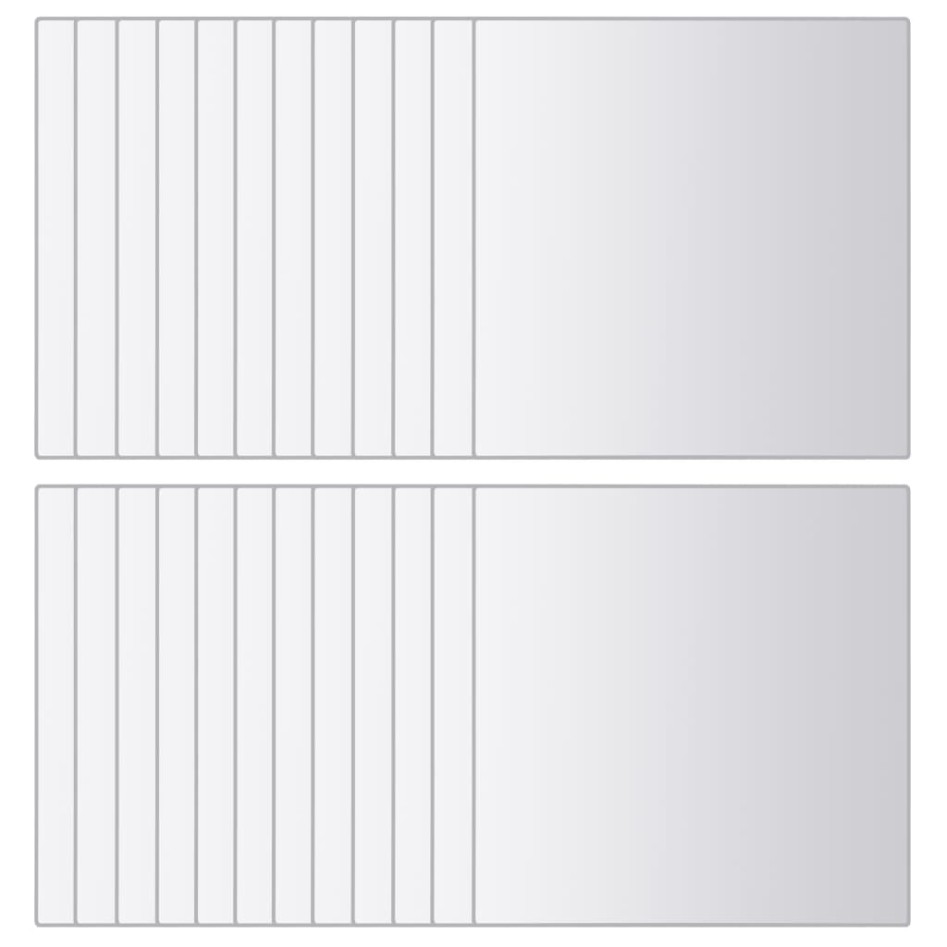 Azulejos de espejo 24 unidades cuadrados