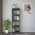 Estantería/divisor de espacios madera de pino gris 40x35x135