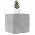Muebles de salón de pared 2 uds gris hormigón 30,5x30x30