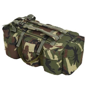 Bolso de lona estilo militar 3-en-1 90 L