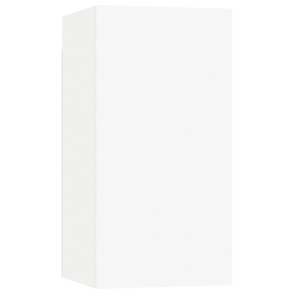 Set de muebles para TV 8 piezas madera contrachapada