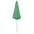 Sombrilla de playa Hawaii verde 300