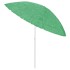 Sombrilla de playa Hawaii verde 300