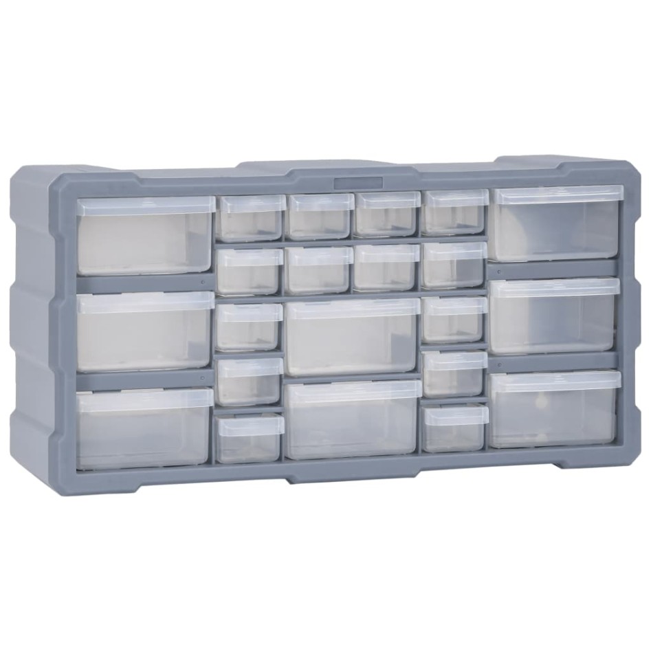 Organizador multicajones con 22 cajones 49x16x25,5