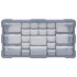 Organizador multicajones con 22 cajones 49x16x25,5