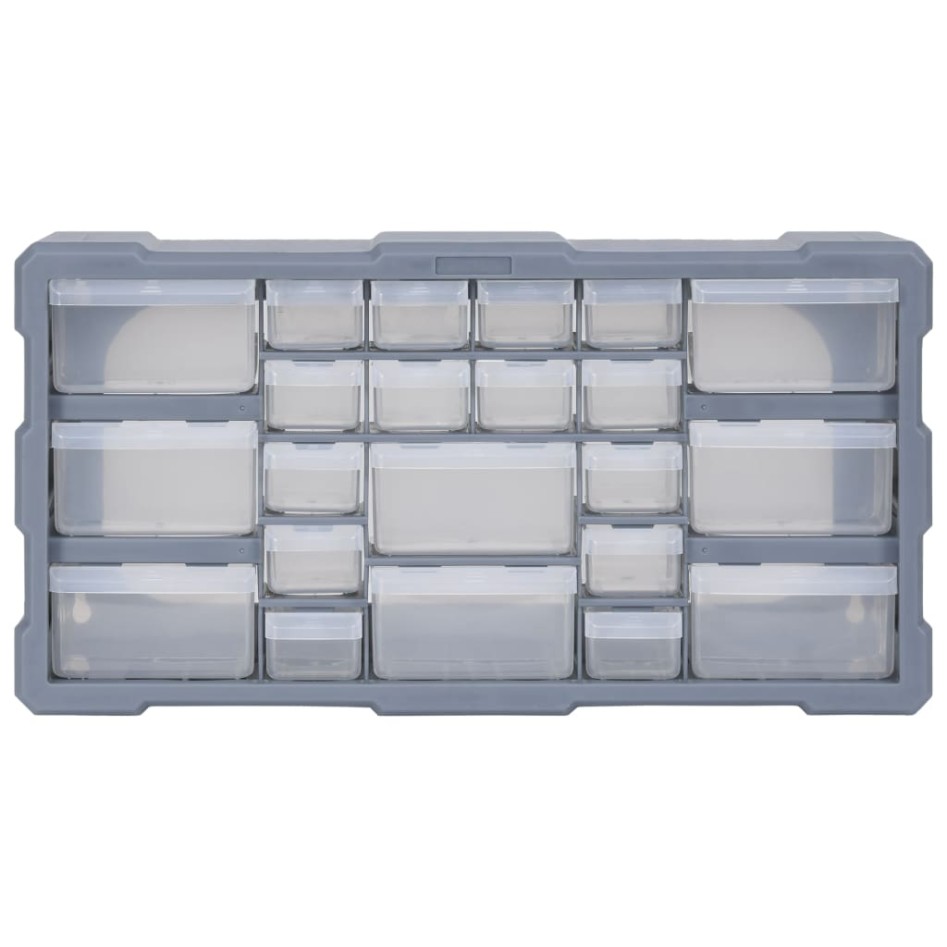 Organizador multicajones con 22 cajones 49x16x25,5