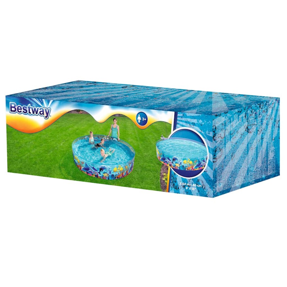 Bestway Piscina Fill n Fun Odyssey 244x46