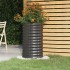 Jardinera acero con recubrimiento polvo antracita 40x40x68