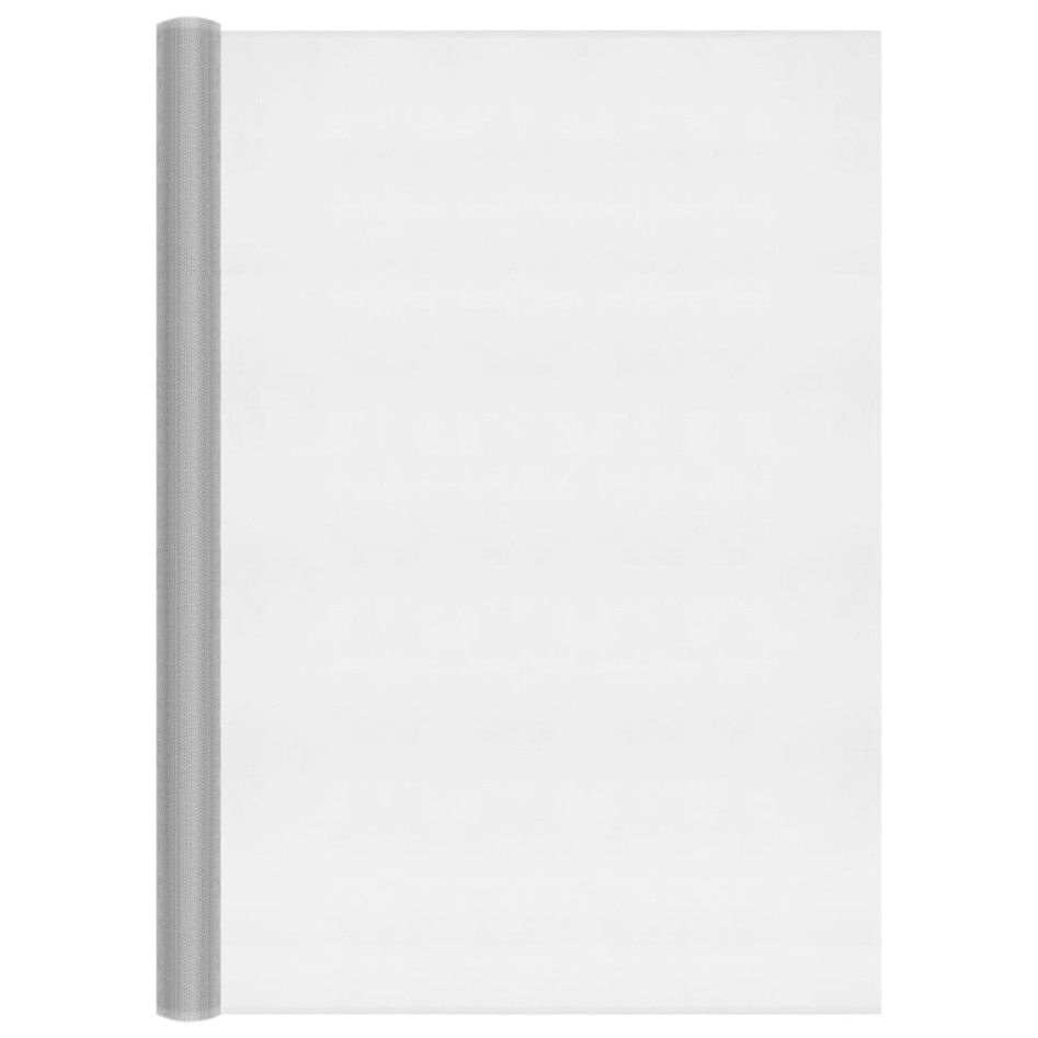 Malla mosquitera de aluminio plateada 112x1000