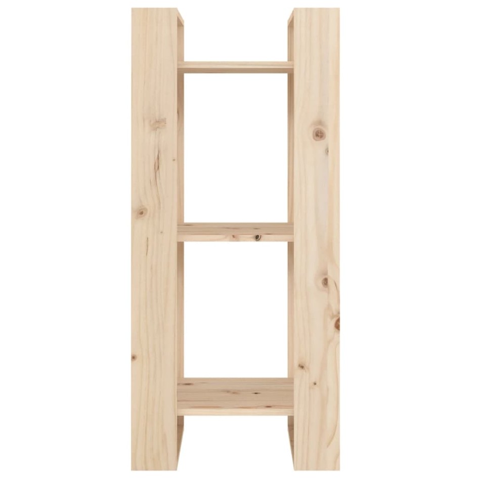 Estantería/divisor de espacios madera maciza pino 41x35x91