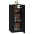 Mueble para TV de pared negro 40x34,5x80