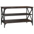 Mueble para TV madera contrachapada roble ahumado 80x40x50