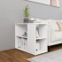 Armario auxiliar de madera contrachapada blanco 60x30x50