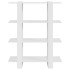 Estantería/divisor de espacios blanco brillante 100x30x123,5