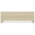 Armario de madera contrachapada roble Sonoma 100x32,5x35