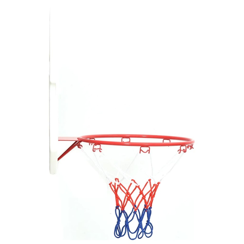 Juego de canasta de baloncesto de pared 5 piezas 66x44,5
